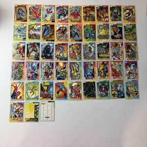 48 Card Lot 1991 Impel Marvel Universe Series 2 Comic Cards- All Random